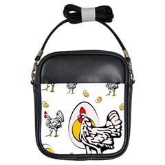 Roseanne Chicken Girls Sling Bag by EvgeniaEsenina