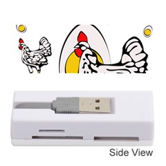 Roseanne Chicken, Retro Chickens Memory Card Reader (Stick)