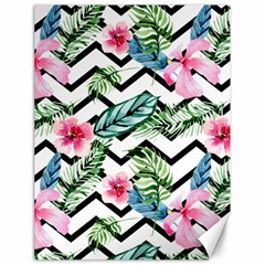 Tropical Zig Zag Pattern Canvas 18  X 24  by designsbymallika