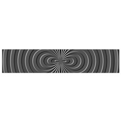 Abstract Metallic Spirals, Silver Color, Dark Grey, Graphite Colour Small Flano Scarf by Casemiro