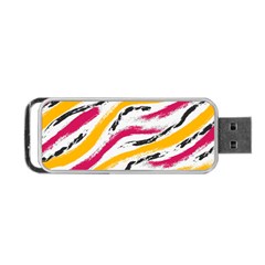 Painted Shades Portable Usb Flash (two Sides) by designsbymallika