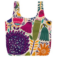 Spring Pattern Full Print Recycle Bag (xxl) by designsbymallika