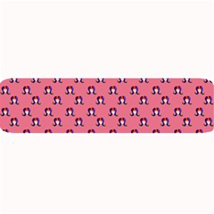 60s Ombre Hair Girl Pink Large Bar Mats by snowwhitegirl