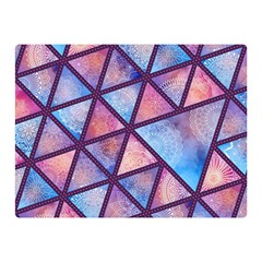 Triangle Mandala Pattern Double Sided Flano Blanket (mini)  by designsbymallika