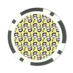 Doctor Pattern Poker Chip Card Guard (10 Pack) by snowwhitegirl