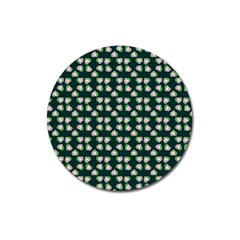 Darla Teal Magnet 3  (round)