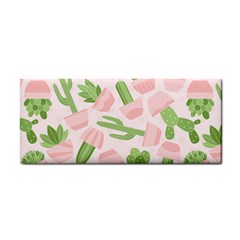 Cactus Pattern Hand Towel by designsbymallika