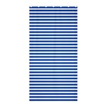 Classic marine stripes pattern, retro stylised striped theme Shower Curtain 36  x 72  (Stall)  Curtain(36 X72 ) - 33.26 x66.24  Curtain(36 X72 )