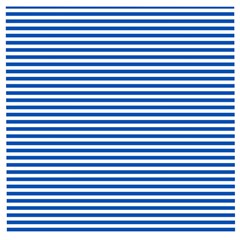 Classic Marine Stripes Pattern, Retro Stylised Striped Theme Wooden Puzzle Square by Casemiro