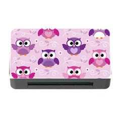 Seamless Cute Colourfull Owl Kids Pattern Memory Card Reader With Cf by Amaryn4rt