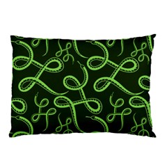Snakes Seamless Pattern Pillow Case by Amaryn4rt