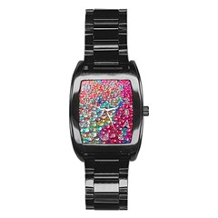 Rainbow Support Group  Stainless Steel Barrel Watch by ScottFreeArt