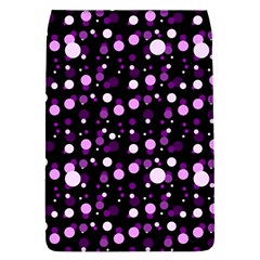 Purple, Pink Bokeh Dots, Asymmetric Polka Dot With Modern Twist Removable Flap Cover (s) by Casemiro