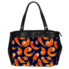 Space Patterns Pattern Oversize Office Handbag (2 Sides)