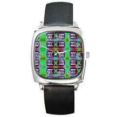 Corridor Nightmare Square Metal Watch by ScottFreeArt