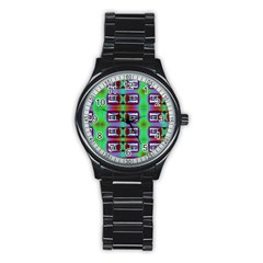 Corridor Nightmare Stainless Steel Round Watch by ScottFreeArt