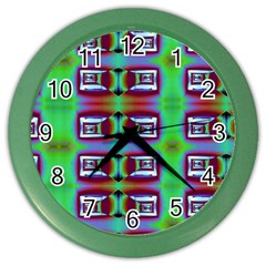 Corridor Nightmare Color Wall Clock