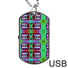 Corridor Nightmare Dog Tag Usb Flash (one Side)