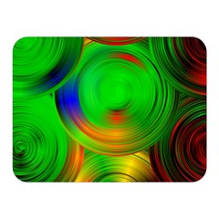 Pebbles In A Rainbow Pond Double Sided Flano Blanket (mini)  by ScottFreeArt