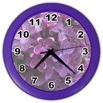 Lilac Wall Clock (Color)