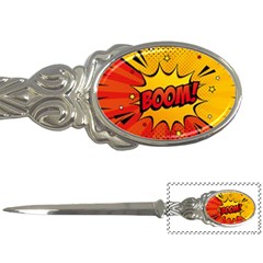 Explosion Boom Pop Art Style Letter Opener by Amaryn4rt