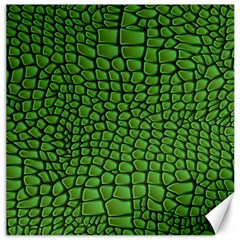 Seamless Pattern Crocodile Leather Canvas 16  X 16  by Amaryn4rt