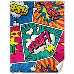 Comic Colorful Seamless Pattern Canvas 36  X 48  by Amaryn4rt