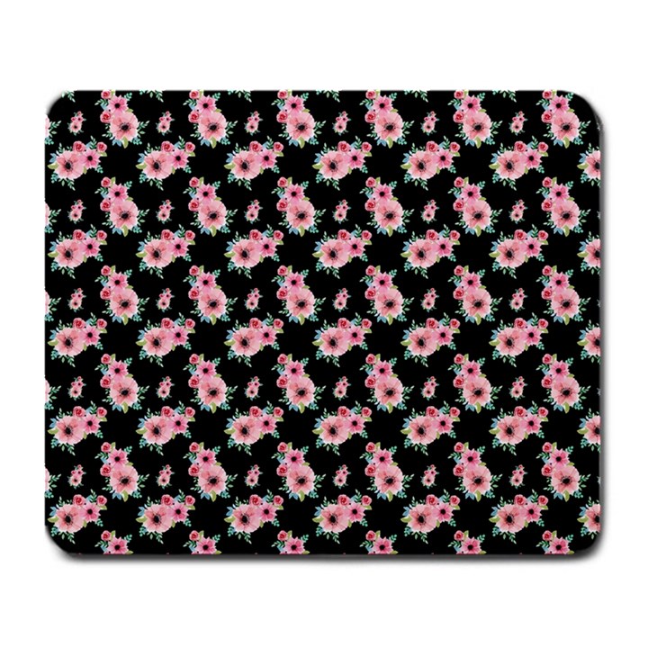 Floral Print Large Mousepads
