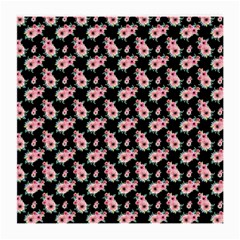 Floral Print Medium Glasses Cloth by Saptagram