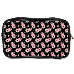 Floral Print Toiletries Bag (one Side) by Saptagram