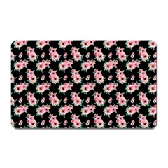 Floral Print Magnet (rectangular) by Saptagram