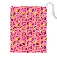 Beans Pattern 2 Drawstring Pouch (5xl) by designsbymallika