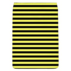 Wasp Stripes Pattern, Yellow And Black Lines, Bug Themed Removable Flap Cover (l) by Casemiro