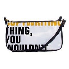 07 Copywriting Thing Copy Shoulder Clutch Bag by flamingarts