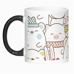 Cute-baby-animals-seamless-pattern Morph Mugs by Sobalvarro