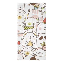 Cute-baby-animals-seamless-pattern Shower Curtain 36  X 72  (stall) 