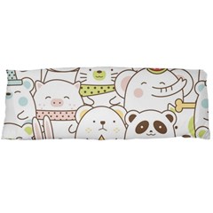 Cute-baby-animals-seamless-pattern Body Pillow Case (dakimakura)