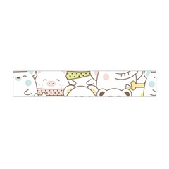 Cute-baby-animals-seamless-pattern Flano Scarf (mini)