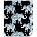 Elephant-pattern-background Canvas 16  x 20  15.75 x19.29  Canvas - 1