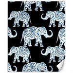 Elephant-pattern-background Canvas 11  x 14  10.95 x13.48  Canvas - 1