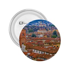 Lucca Historic Center Aerial View 2 25  Buttons by dflcprintsclothing