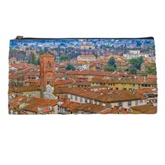 Lucca Historic Center Aerial View Pencil Case by dflcprintsclothing