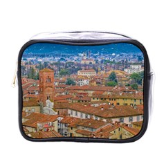 Lucca Historic Center Aerial View Mini Toiletries Bag (one Side) by dflcprintsclothing