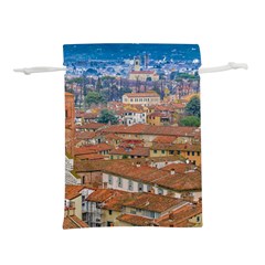Lucca Historic Center Aerial View Lightweight Drawstring Pouch (m) by dflcprintsclothing
