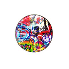 Crazy Grafitti Hat Clip Ball Marker (4 Pack) by essentialimage