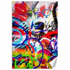 Crazy Grafitti Canvas 20  X 30  by essentialimage