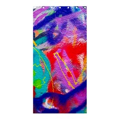 Crazy Graffiti Shower Curtain 36  X 72  (stall)  by essentialimage