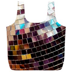 Disco Ball Full Print Recycle Bag (xl) by essentialimage