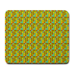 Lemon And Yellow Large Mousepads by Sparkle