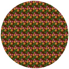 Floral Wooden Puzzle Round by Sparkle